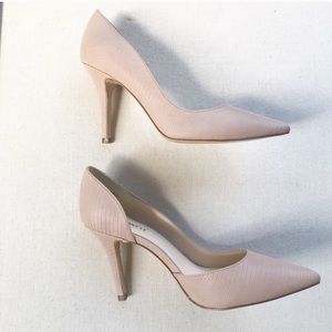 NINE WEST Snake Skin Heels Professional Trendy